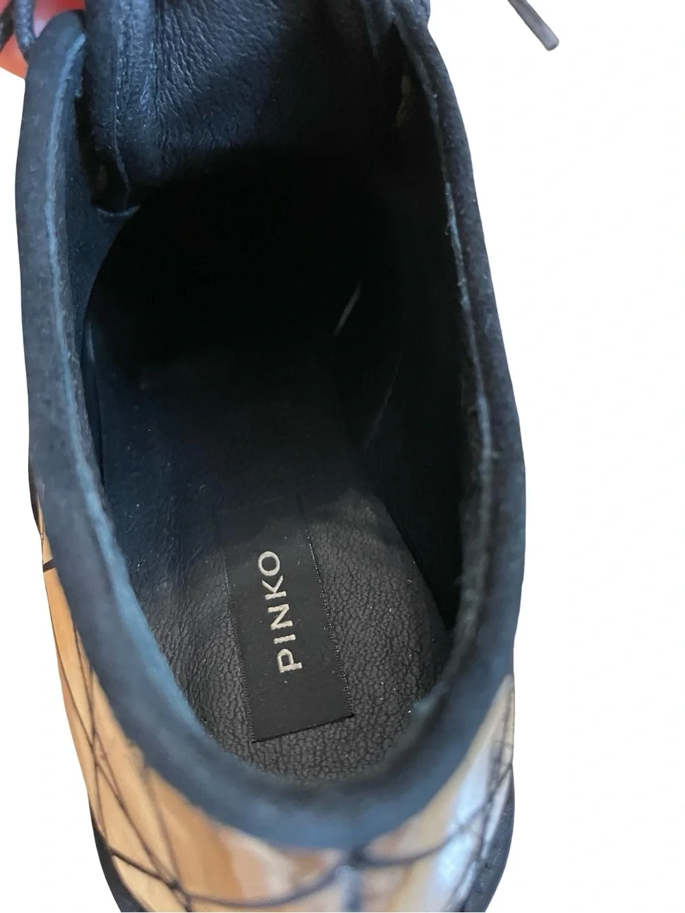 PINKO Mirror Oxford Shoes